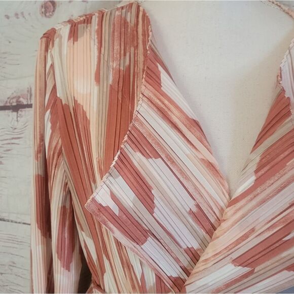 Chico's Travelers Textured Crinkle Trench Jacket Size XL - Picture 7 of 10